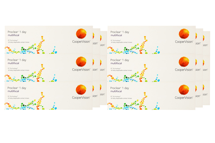 Proclear 1 day multifocal 6 x 90 Tageslinsen Sparpaket 9 Monate