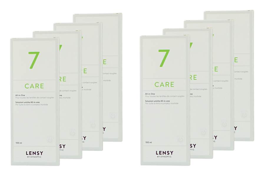 Lensy Care 7 8 x 100 ml All-in-One Lösung