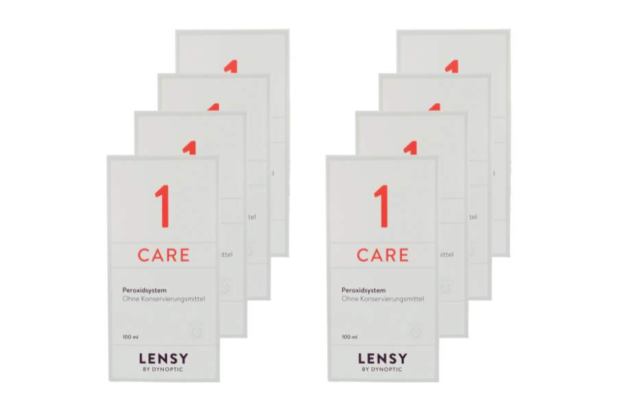 Lensy Care 1 8 x 100 ml Peroxidlösung