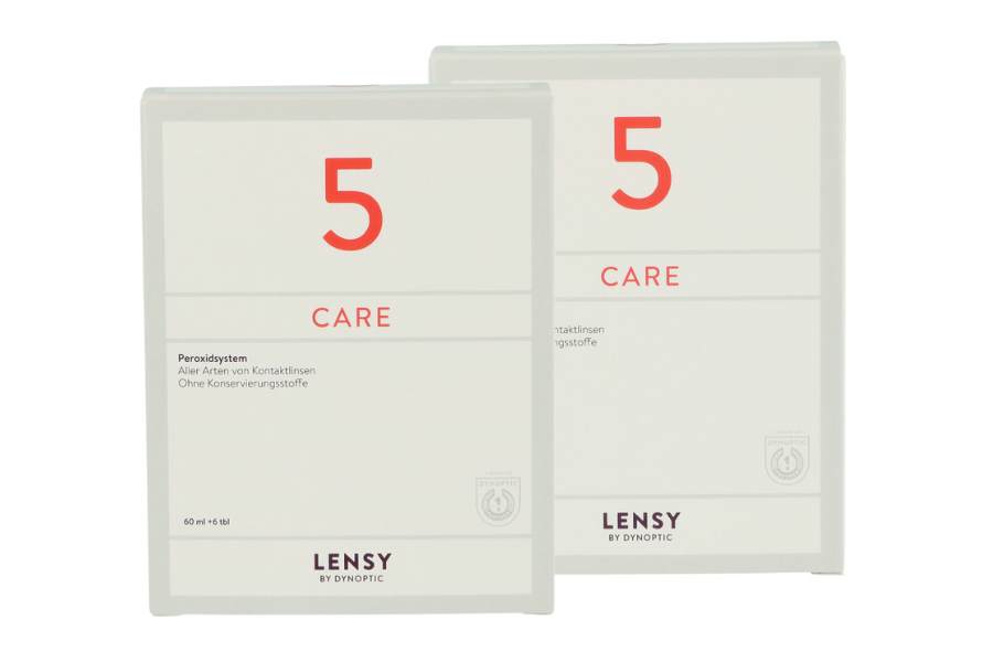 Lensy Care 5 2 x 60 ml Peroxidlösung