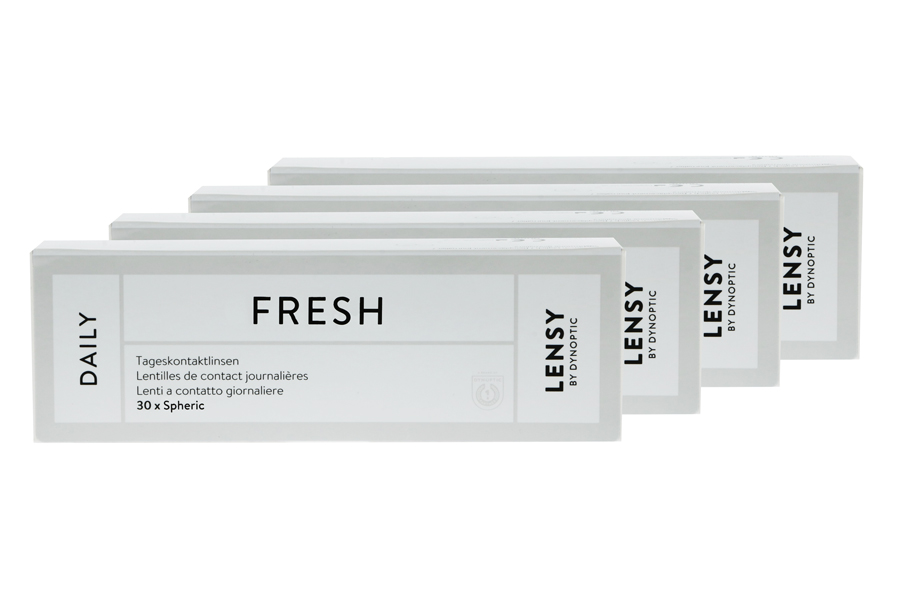 Lensy Daily Fresh Spheric 4 x 30 Tageslinsen