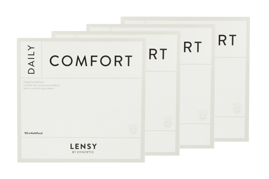 Lensy Daily Comfort Multifocal 4 x 90 Tageslinsen Sparpaket 6 Monate