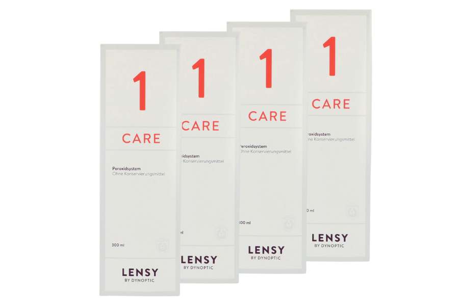 Lensy Care 1 4 x 300 ml Peroxidlösung