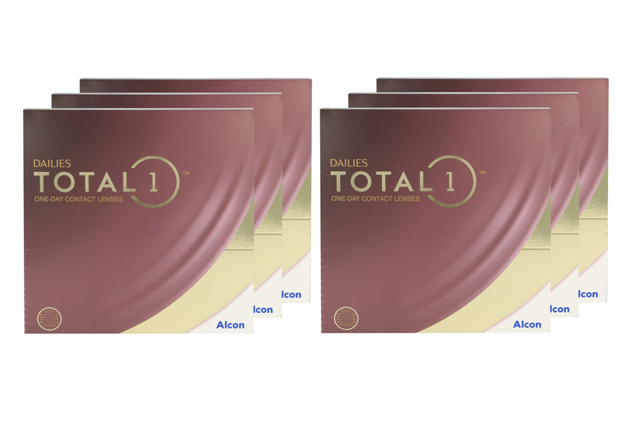 Dailies Total 1 6 x 90 Tageslinsen Sparpaket für 9 Monate von Alcon