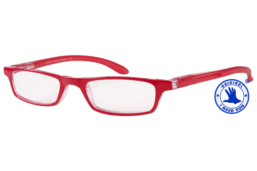 Zipper Lesebrille in Limited Rot