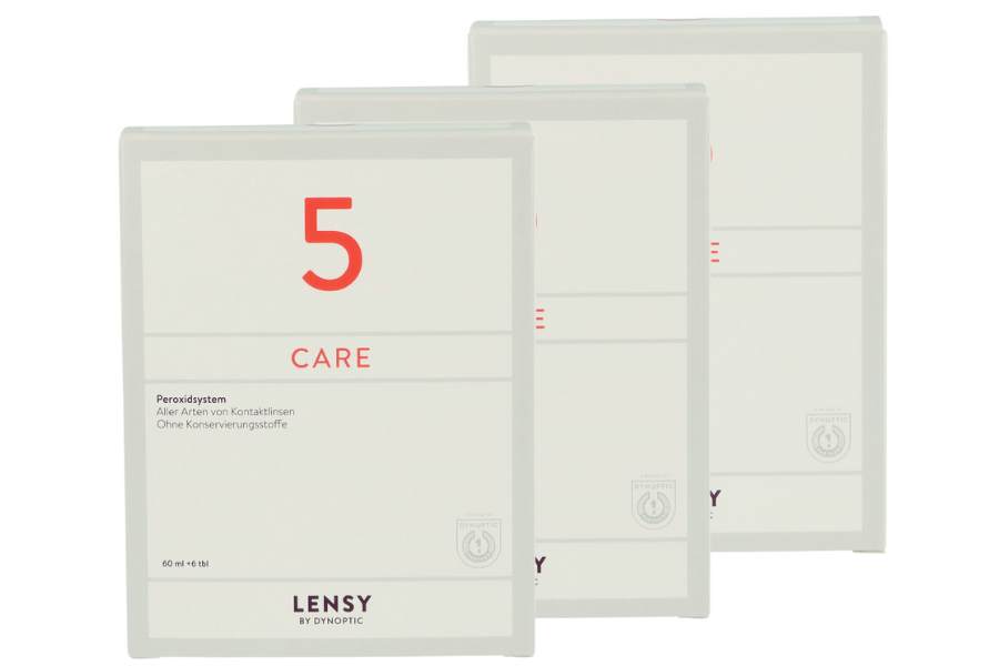 Lensy Care 5 3 x 60 ml Peroxidlösung