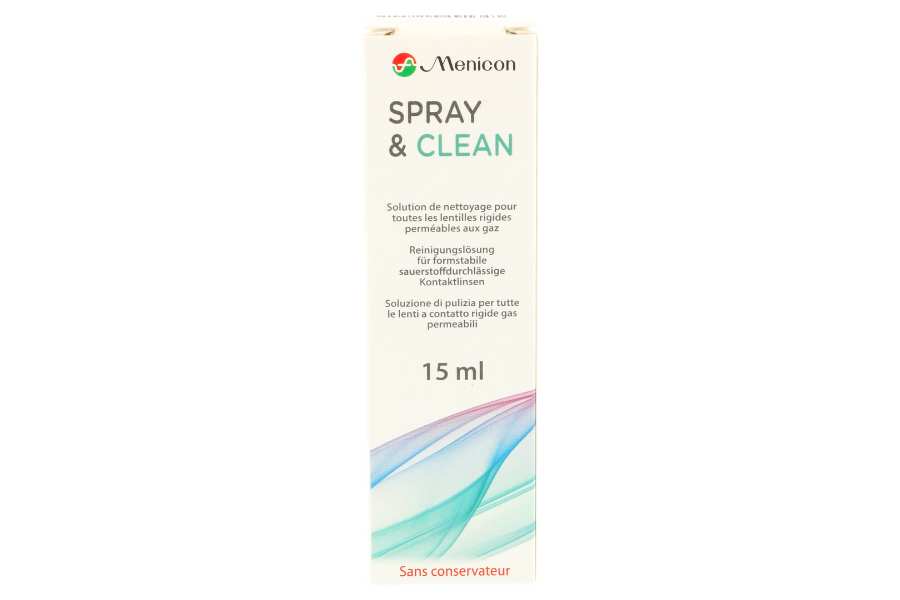 Spray & Clean Menicon 15 ml - Reinigungslösung