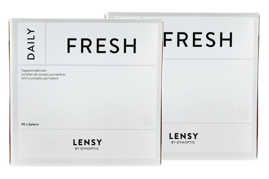 Lensy Daily Fresh Spheric 2 x 90 Tageslinsen Sparpaket 3 Monate