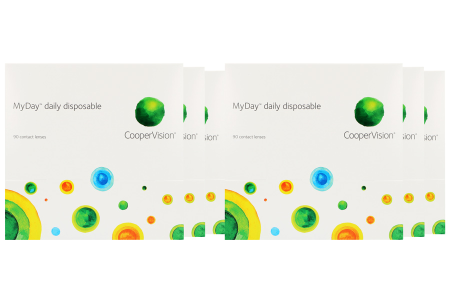 MyDay daily disposable 6 x 90 Tageslinsen Sparpaket 9 Monate