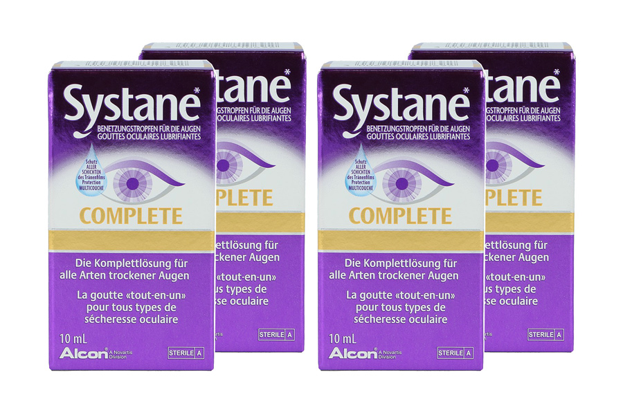 Systane Complete 4 x 10 ml Augentropfen