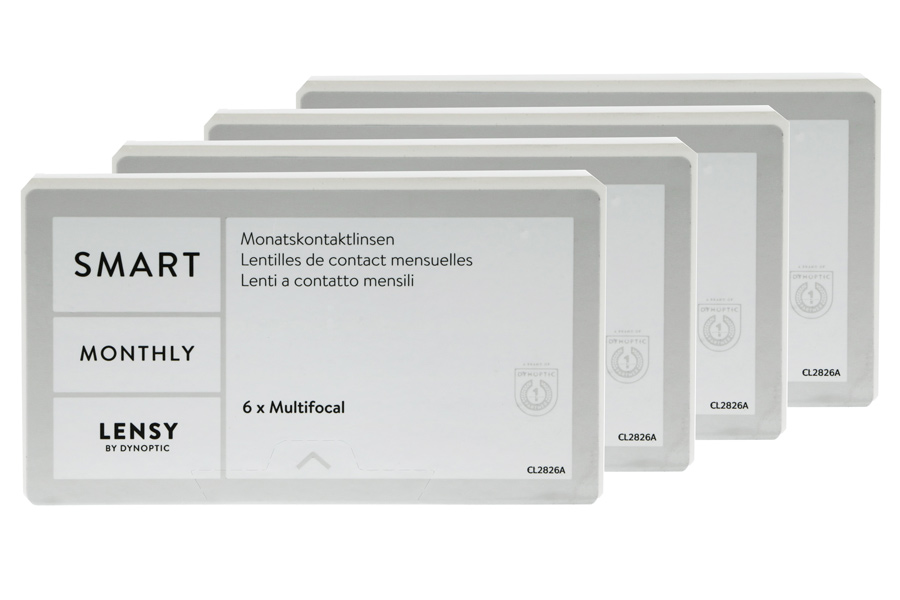 Monatslinsen Lensy Monthly Smart Multifocal 4 x 6 Monatslinsen