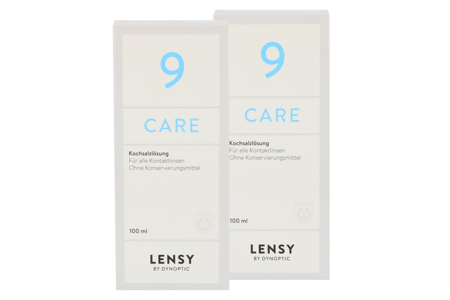 Sparpakete Linsenmittel Lensy Care 9 2 x 100 ml Kochsalzlösung