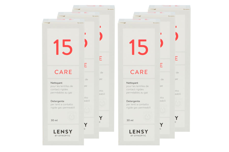 Sparpakete Linsenmittel Lensy Care 15 6 x 30 ml Kontaktlinsenreiniger