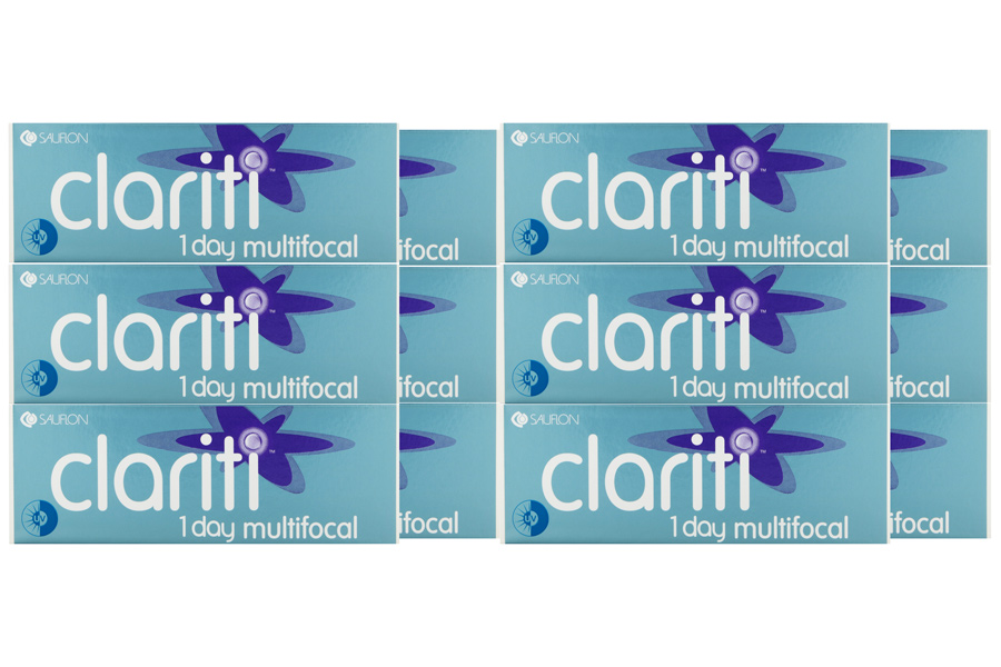 Multifokale Tageslinsen Clariti 1 day multifocal 4 x 90 Tageslinsen Sparpaket 6 Monate