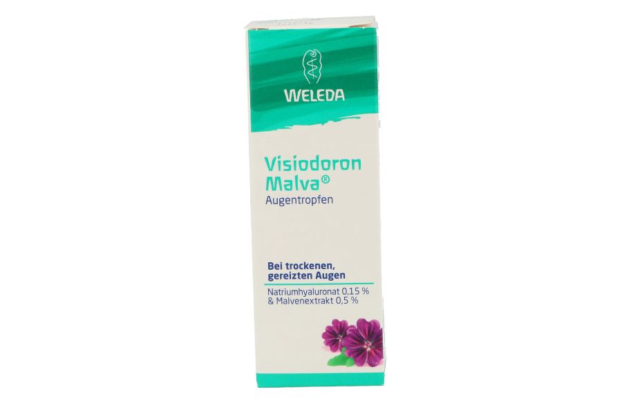 Augentropfen ohne Konservierungsmittel Visiodoron Malva® Augentropfen, 10 ml | Weleda