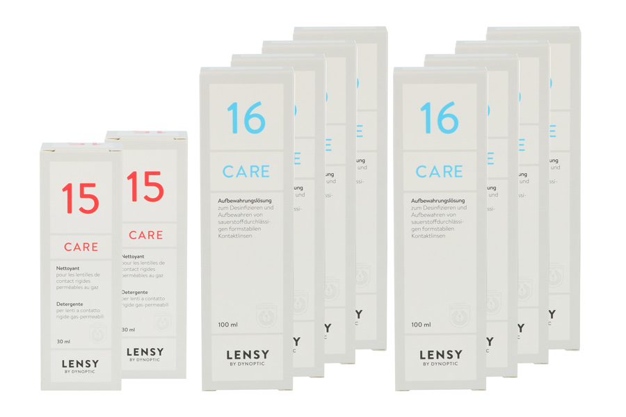 Sparpakete Linsenmittel Lensy Care 15 + Lensy Care 16 Kombi-Sparpaket