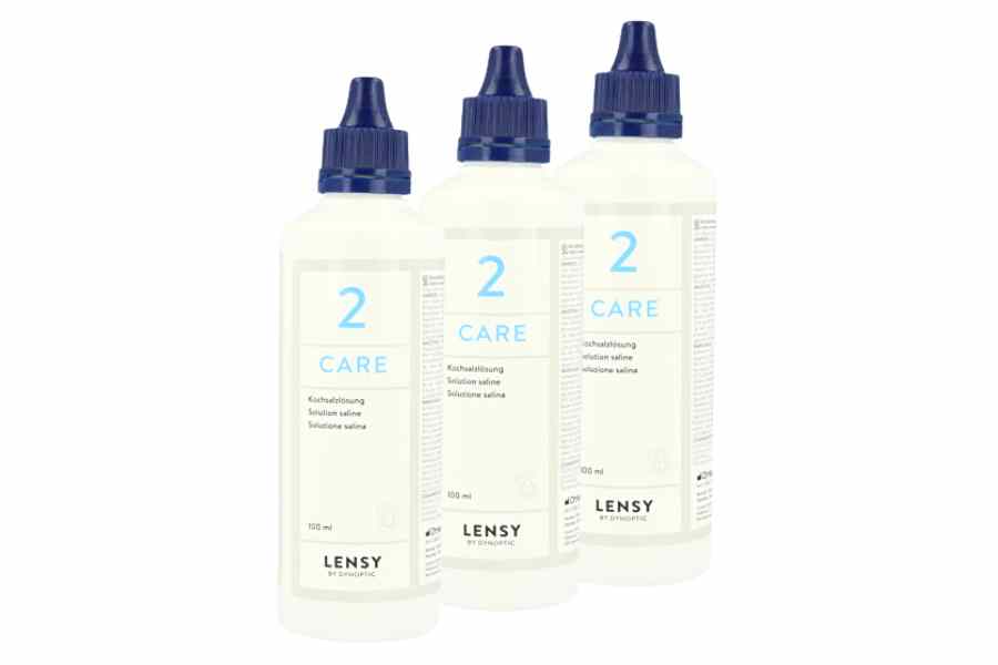 Sparpakete Linsenmittel Lensy Care 2 3 x 100 ml Kochsalzlösung