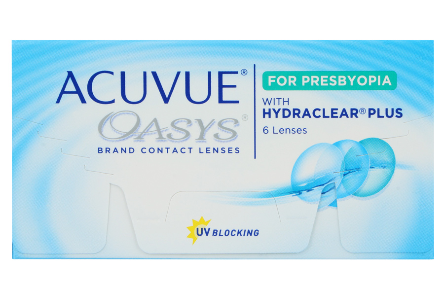 Wochenlinsen Acuvue Oasys for Presbyopia 6 Zwei-Wochenlinsen