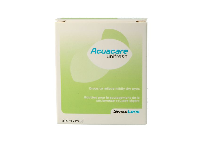 Augentropfen ohne Konservierungsmittel Acuacare unifresh Augentopfen (20 Monodosen x 0.35 ml)