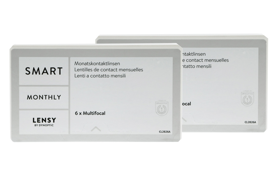 Monatslinsen Lensy Monthly Smart Multifocal 2 x 6 Monatslinsen