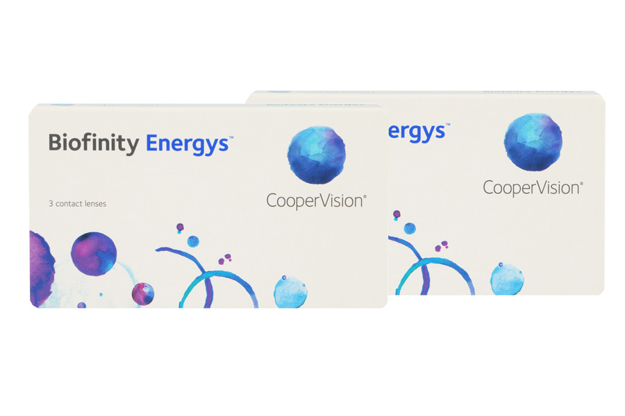 Sphärische Kontaktlinsen Biofinity Energys 2 x 3 Monatslinsen