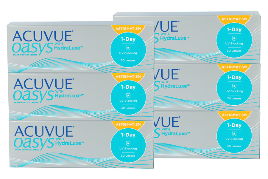 Tageslinsen Acuvue Oasys 1-Day for Astigmatism 2 x 90 Tageslinsen Sparpaket 3 Monate