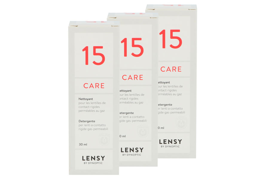 Sparpakete Linsenmittel Lensy Care 15 3 x 30 ml Kontaktlinsenreiniger