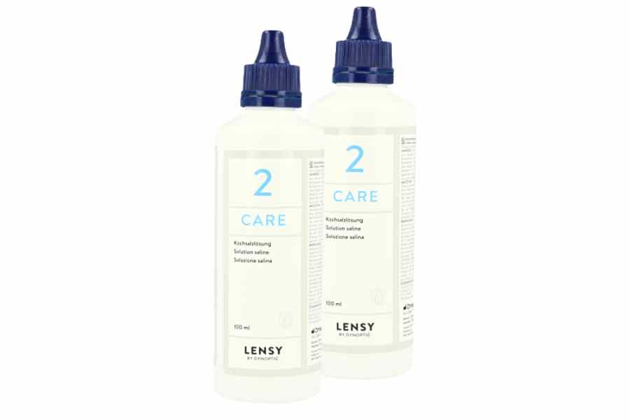 Sparpakete Linsenmittel Lensy Care 2 2 x 100 ml Kochsalzlösung