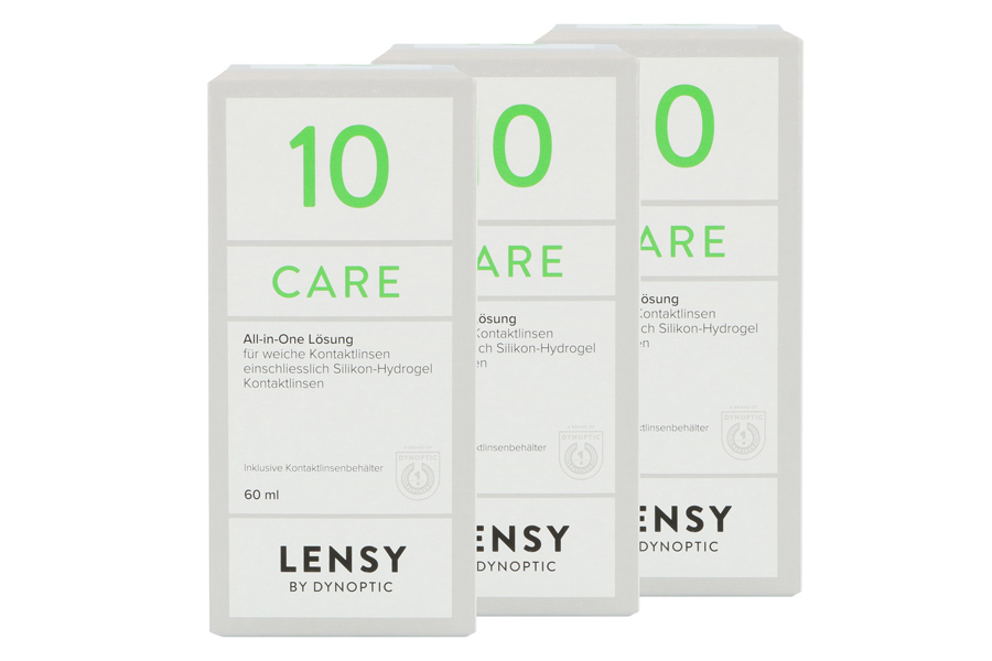 Sparpakete Linsenmittel Lensy Care 10 3 x 60 ml All-in-One Lösung