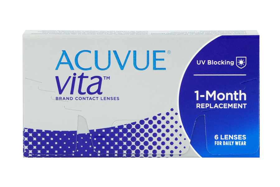 Sphärische Kontaktlinsen Acuvue Vita 6 Monatslinsen