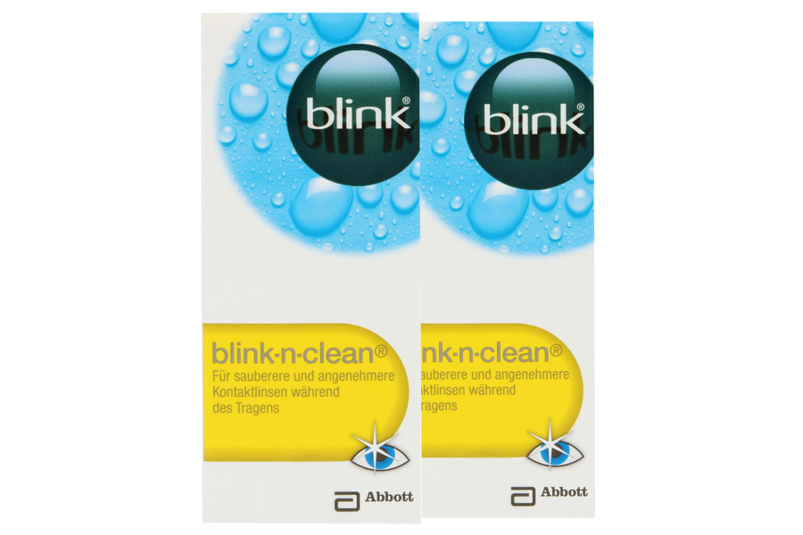 Pflegemittel blink n'clean 2 x 15 ml Augentropfen