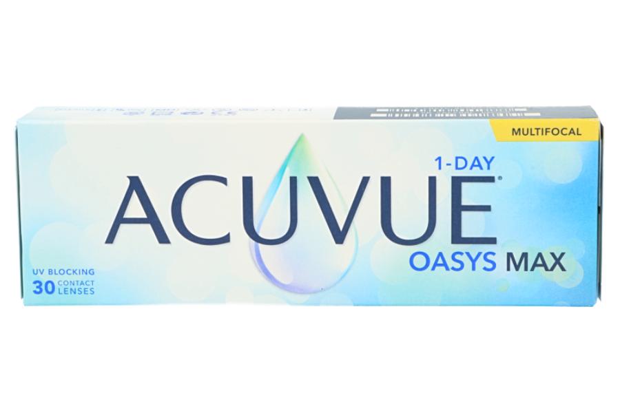 Multifokale Tageslinsen Acuvue Oasys 1-Day MAX Multifocal 30 Tageslinsen