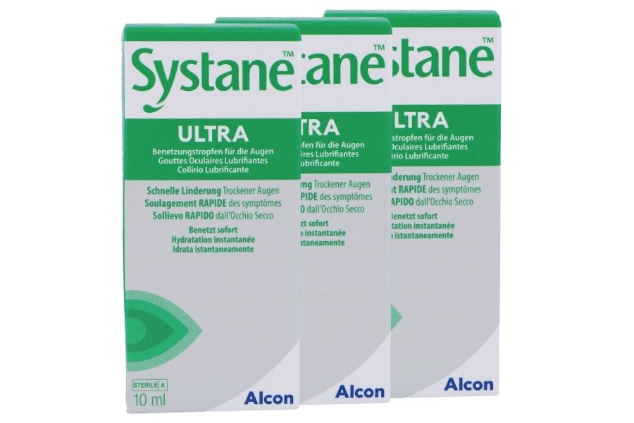 Pflegemittel Systane Ultra 3 x 10 ml Augentropfen