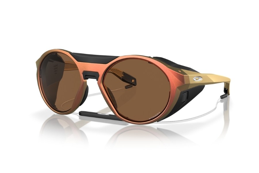 Brillenmarken Oakley Clifden OO9440-23 Prizm Bronze Matte Red Gold Colorshift Sonnenbrille