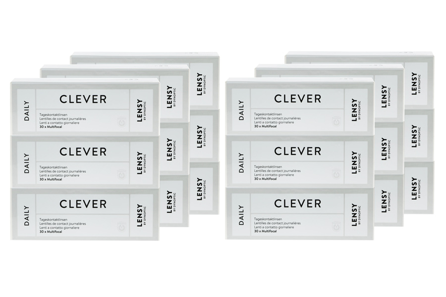 Multifokale Tageslinsen Lensy Daily Clever Multifocal 6 x 90 Tageslinsen Sparpaket 9 Monate