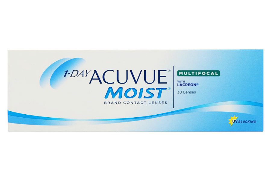 Multifokale Tageslinsen 1-Day Acuvue Moist Multifocal 30 Tageslinsen von Johnson & Johnson