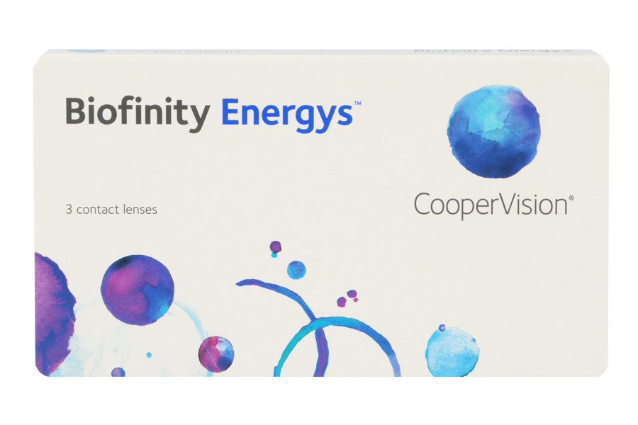 Sphärische Kontaktlinsen Biofinity Energys 3 Monatslinsen