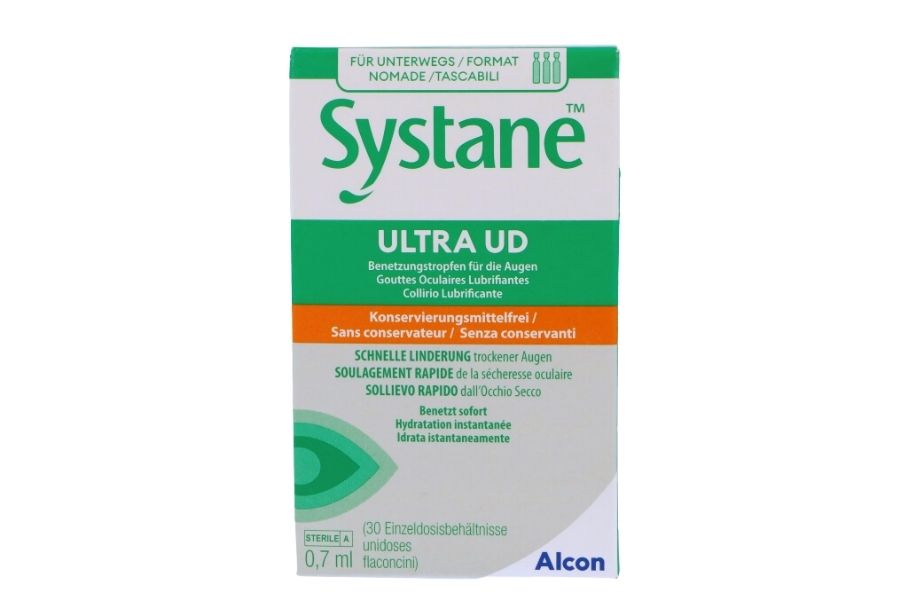 Augentropfen ohne Konservierungsmittel Systane Ultra UD 30 x 0,7 ml Augentropfen