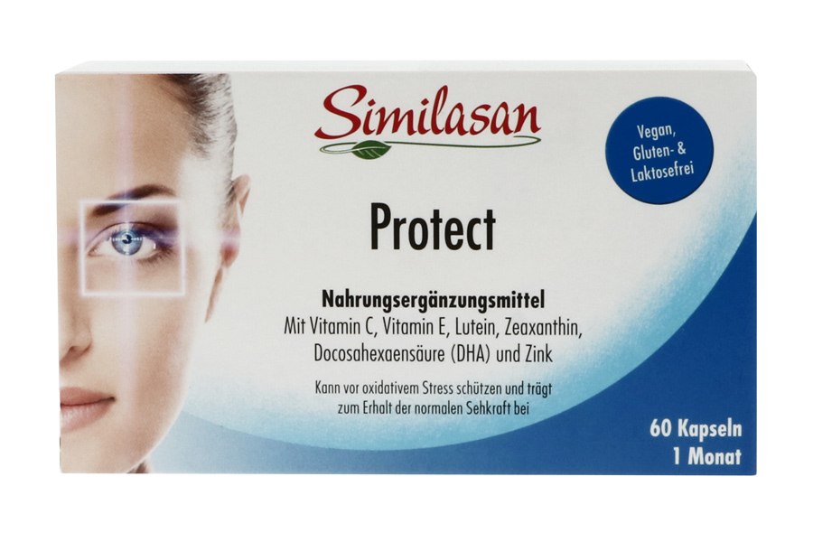 Augenvitamine Similasan Eye Protect 60 Kapseln Nahrungsergänzung