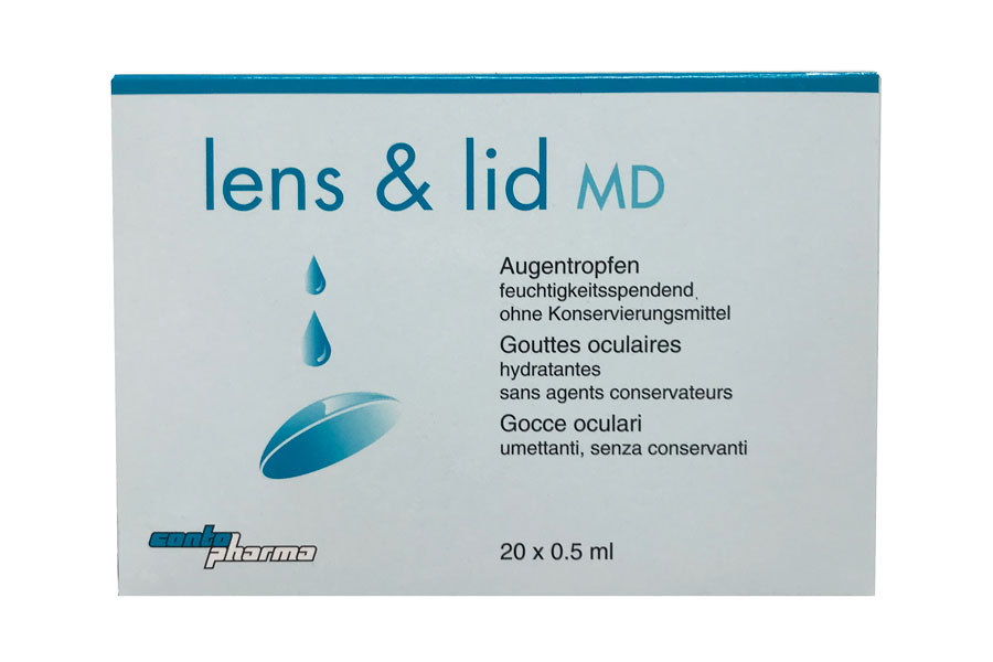Pflegemittel lens & lid MD 20 x 0.5 ml Augentropfen