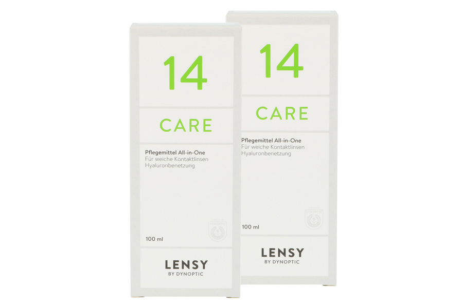 Sparpakete Linsenmittel Lensy Care 14 2 x 100 ml All-in-One Lösung