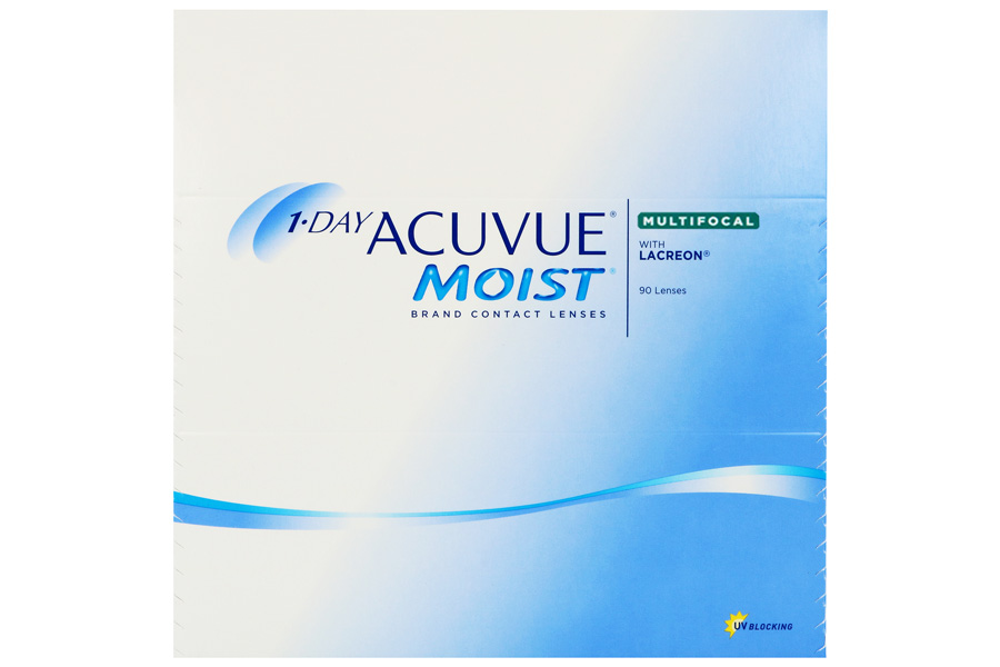 Multifokale Tageslinsen 1-Day Acuvue Moist Multifocal 90 Tageslinsen von Johnson & Johnson