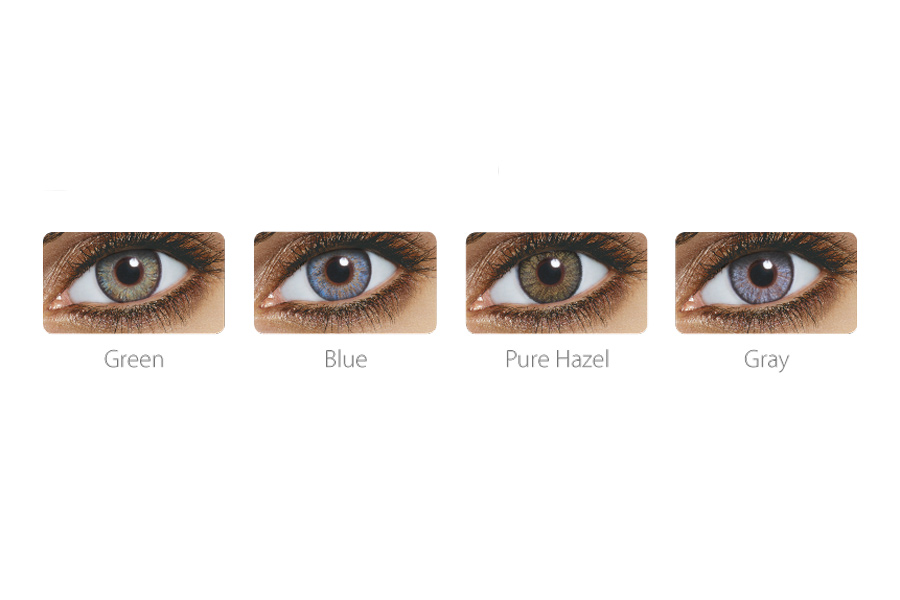 Farbige Kontaktlinsen ohne Stärke Dailies FreshLook Colors One-Day 2 x 10 farbige Tageslinsen