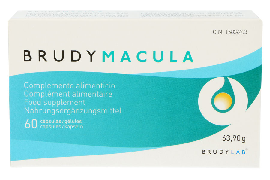Augenvitamine BrudyMacula 60 Kapseln Nahrungsergänzung