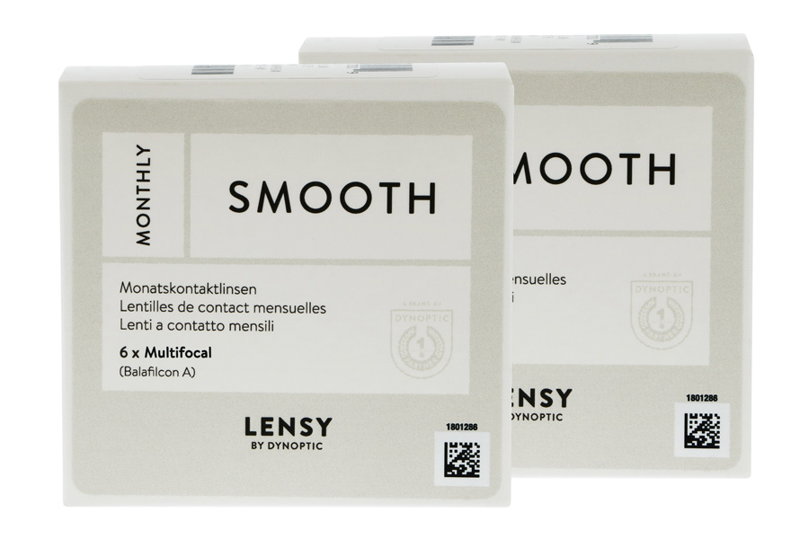 Monatslinsen Lensy Monthly Smooth Multifocal 2 x 6 Monatslinsen