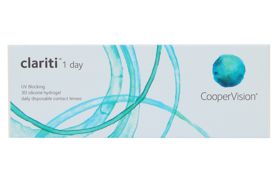 Sphärische Kontaktlinsen Clariti 1 day 30 Stück - Tageslinsen von Cooper Vision