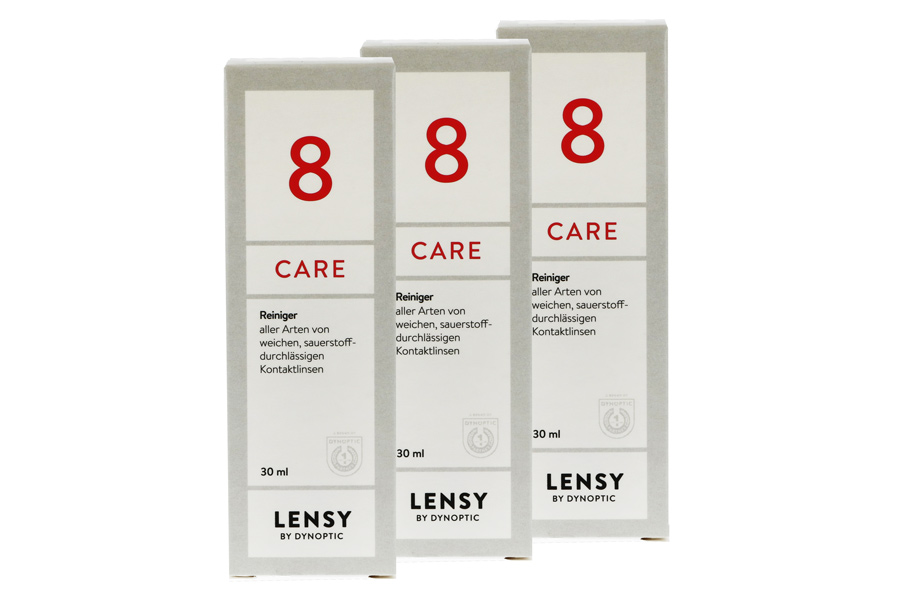 Sparpakete Linsenmittel Lensy Care 8 3 x 30 ml Kontaktlinsenreiniger