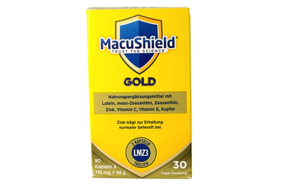 Augenvitamine MacuShield GOLD 30 Kapseln Nahrungsergänzung