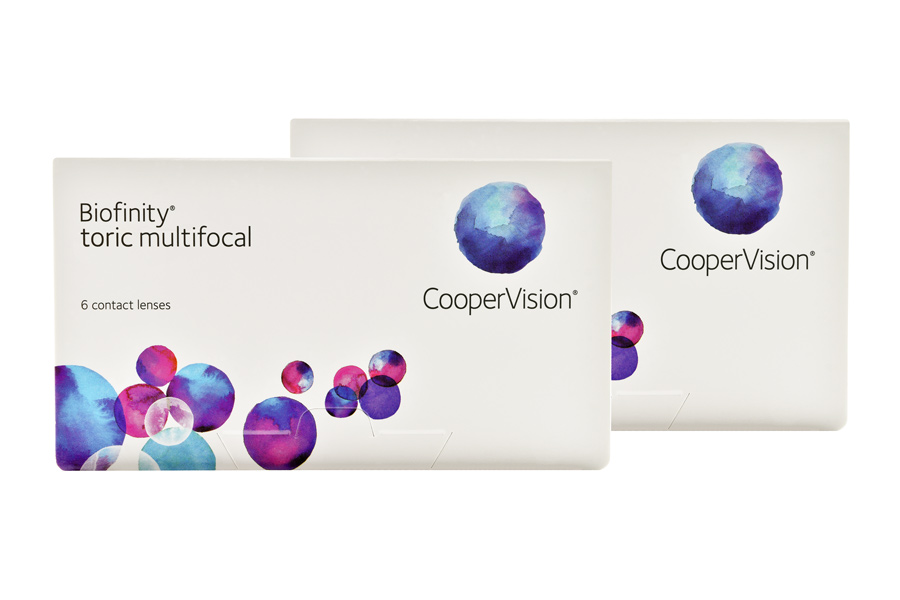Monatslinsen Biofinity toric multifocal 2 x 6 Monatslinsen von Cooper Vision