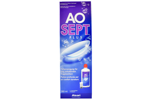 Sparpakete Linsenmittel Aosept Plus 360 ml Peroxid-Lösung